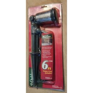 Westinghouse Holiday Outdoor Tall Flood Lamp Pivots Holder 6 Foot Power Cord